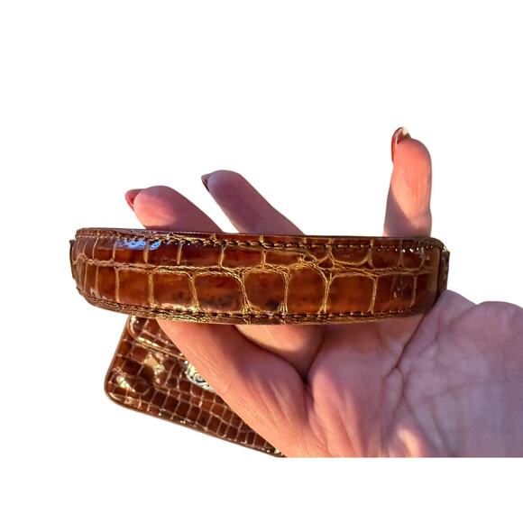 Brighton brown patent shoulderbag - Picture 10 of 10